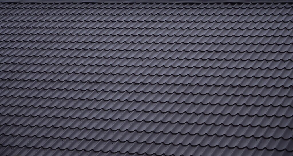 texture roof painted metal
